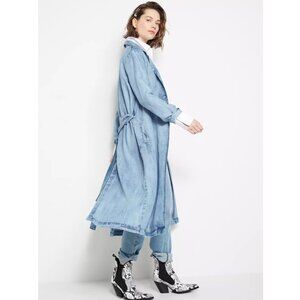 Lindex Long Lyocell Denim Jacket